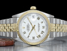 Rolex Datejust 31 Bianco Jubilee 68273 White Milk Romani 